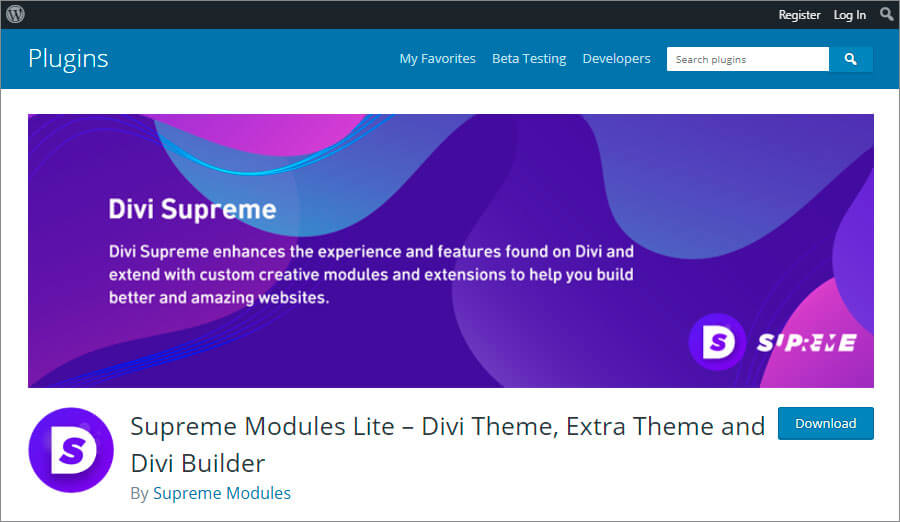 Divi-Builder local view